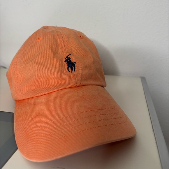 Polo Ralph Lauren Other - POLO RALPH LAUREN PASTEL ORANGE BASEBALL CAP ONE SIZE